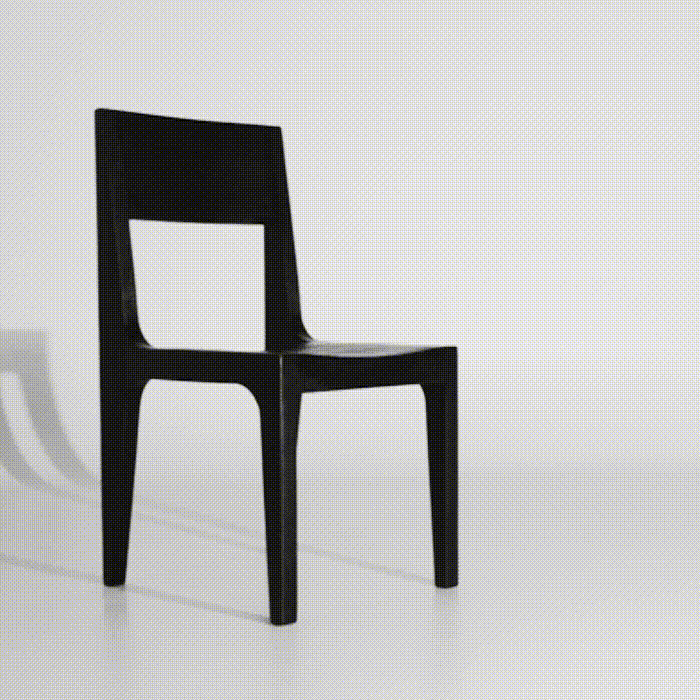Silla Tiza Negra - Del Portillo